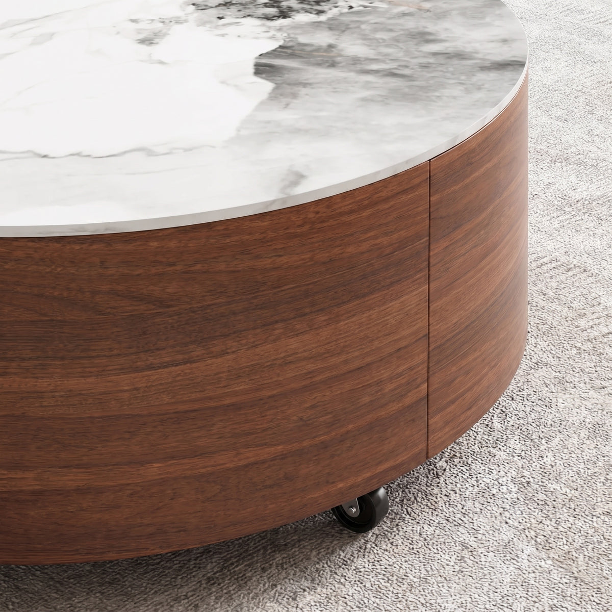 Marceline Walnut Coffee Table (29.5")