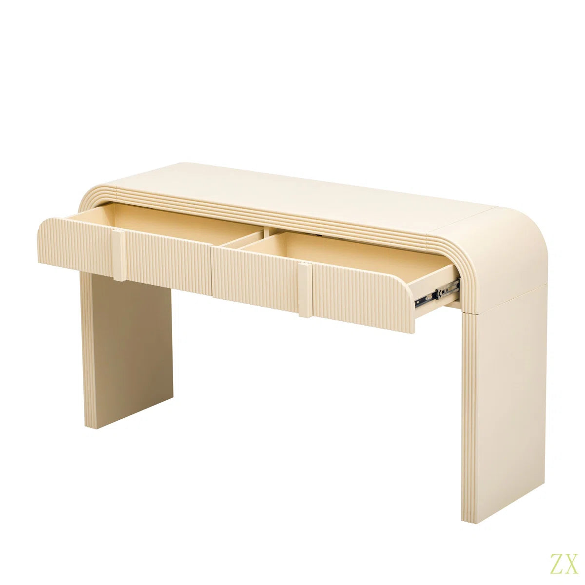 Vellorin Rounded Drawer Console Table (55")