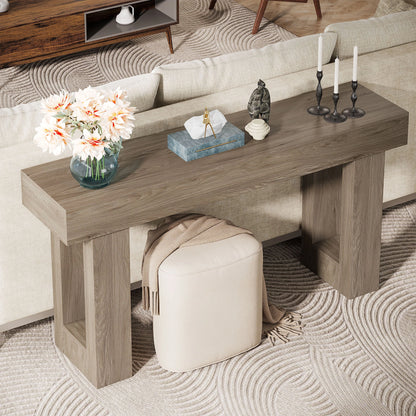 Dorsenne Thick-Top Console Table (63")