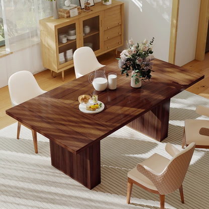 Verlain Dark Dining Table (79")