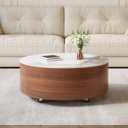 Marceline Walnut Coffee Table (29.5")