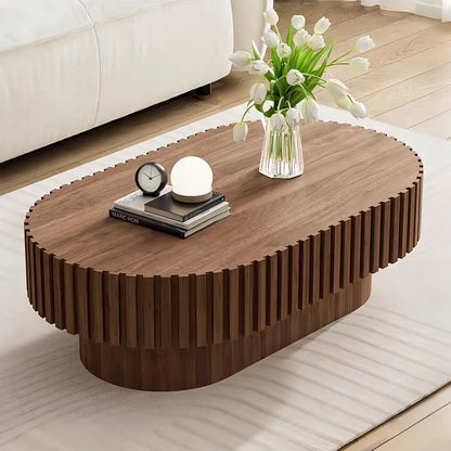 Tavira Fluted Coffee Table (43")