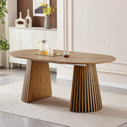 Veyra Oval Dining Table (71")