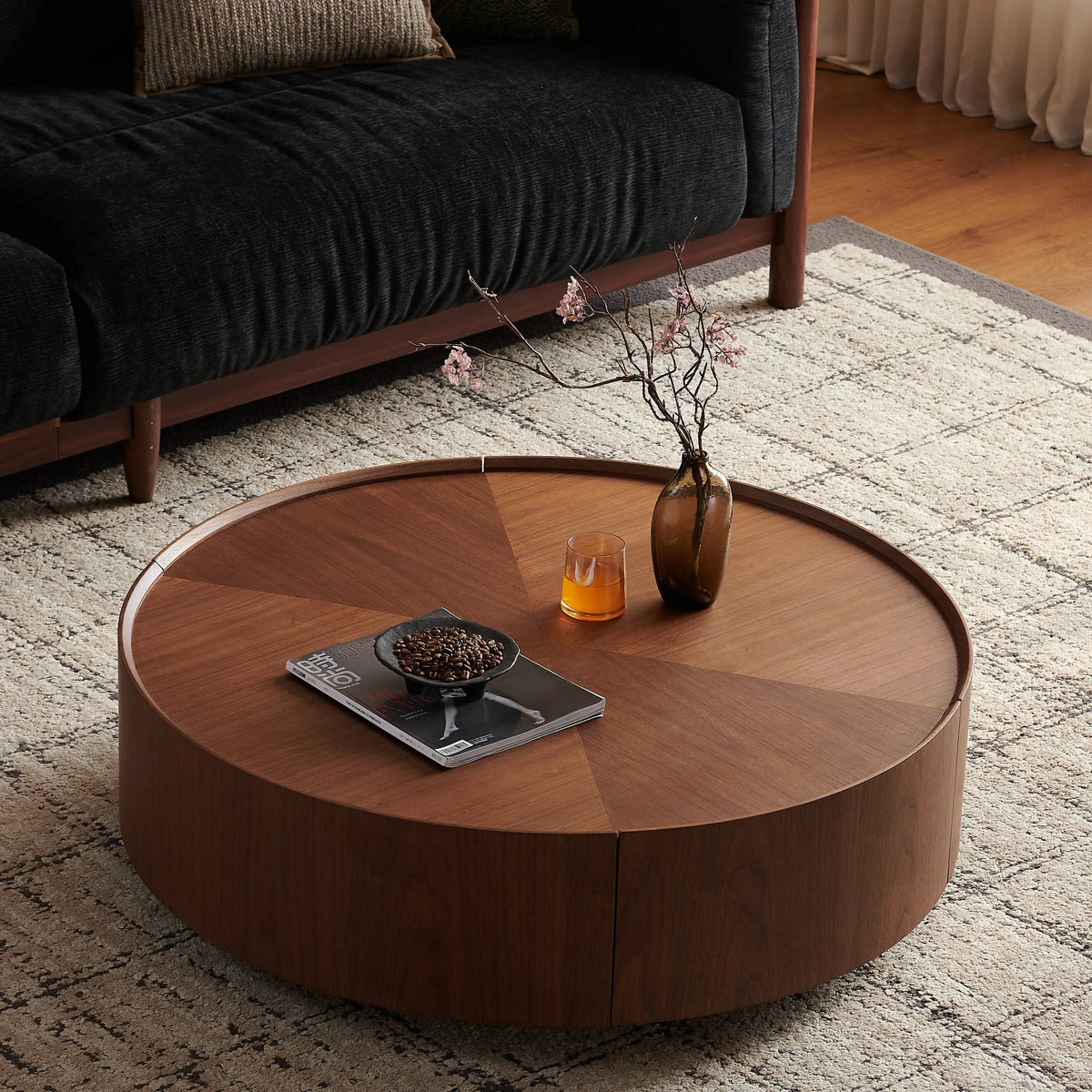 Caldris Round Coffee Table (35.4")