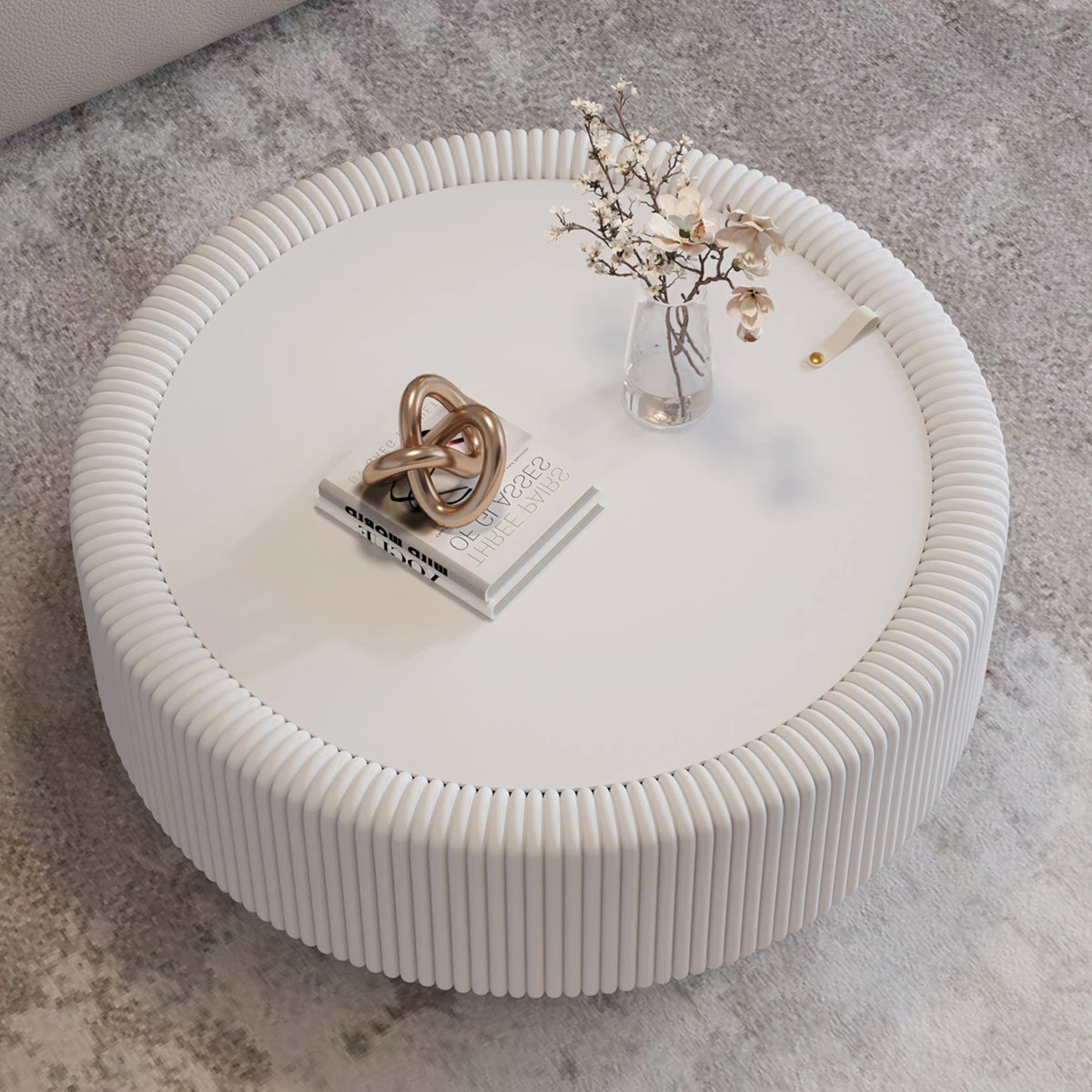 Celestine Fluted Coffee Table (31.5")