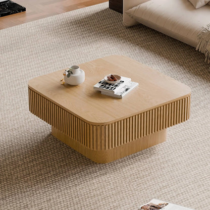 Desmond Natural Square Coffee Table (31")