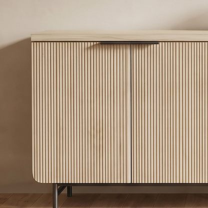 Lorien Fluted Media Console (71")