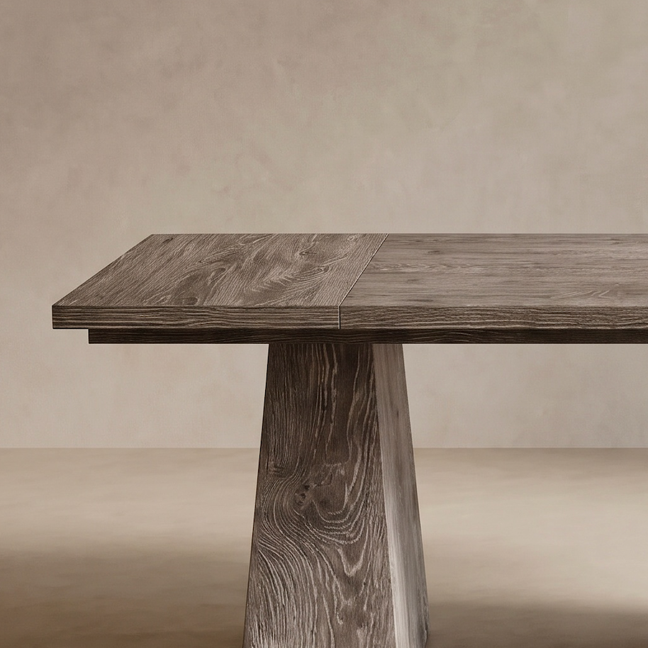Brannock Tapered-Leg Dining Table (63")